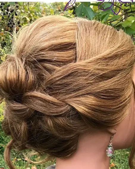 Twisted Side Bun