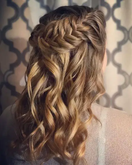 Fishtail Crown Braid