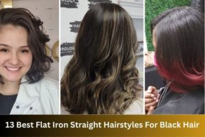 13 Best Flat Iron Straight Hairstyles For Black Hair