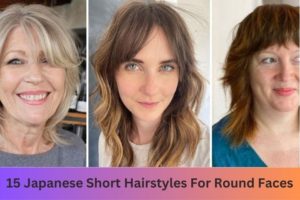 15 Japanese Short Hairstyles For Round Faces