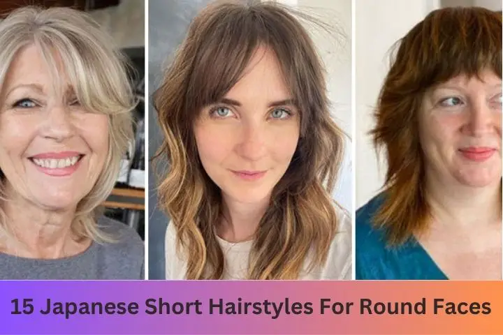 Best Japanese Short Hairstyles For Round Faces
