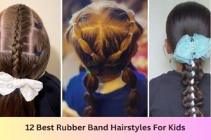 12 Best Rubber Band Hairstyles For Kids