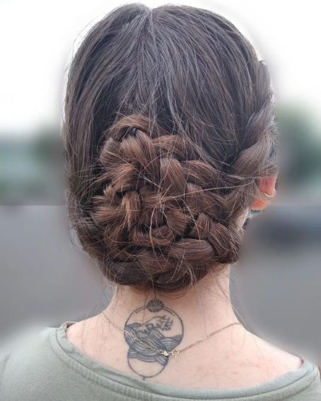 Braided Bun Hairstyle