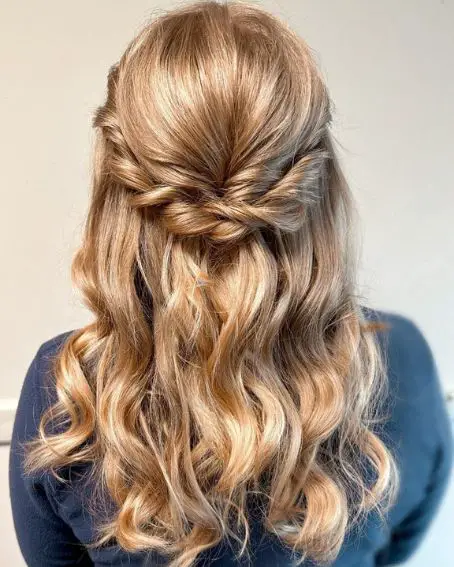 Half-up, Half-down Braid