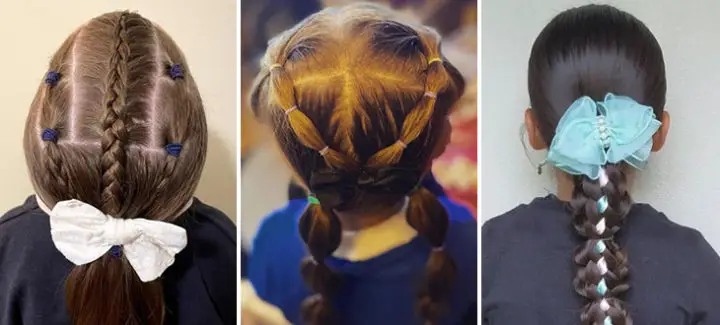 12 Best Rubber Band Hairstyles For Kids