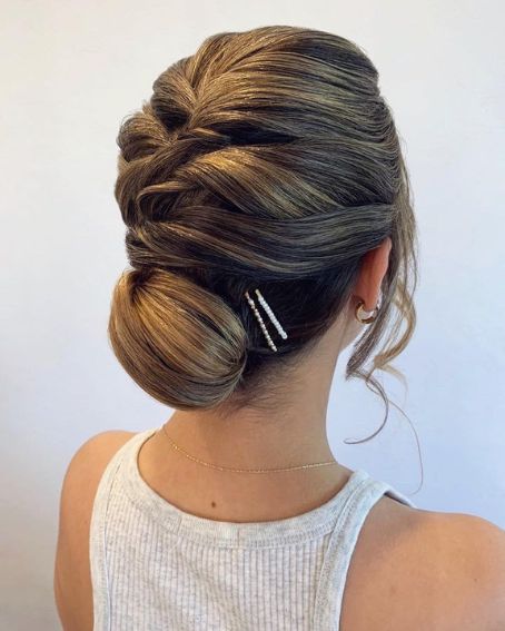 Twisted Low Bun