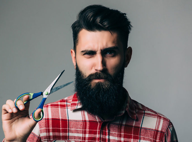 How To Trim Sideburns With Long Hair?