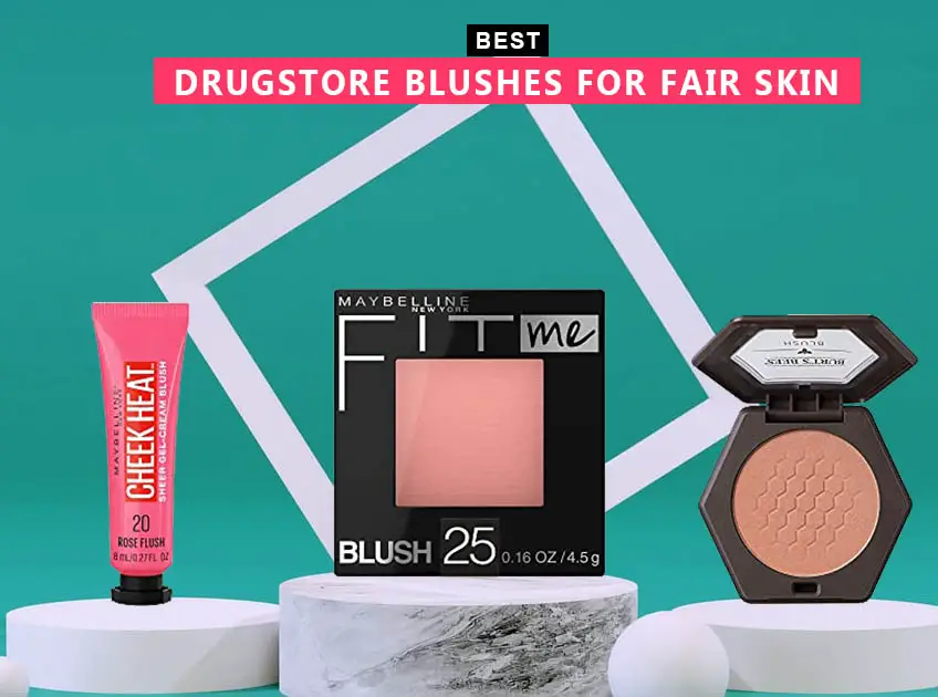 7 The Best Drugstore Blushes For Fair Skin