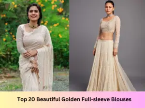 Top 20 Beautiful Golden Full-sleeve Blouses
