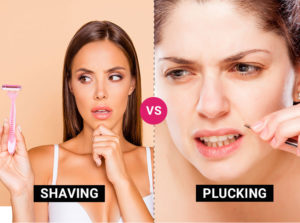 Shaving Vs Plucking