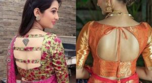 Top 20 Latest Silk Saree Blouse Designs (Borderless)