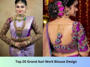 Grand Aari Work Blouse Design