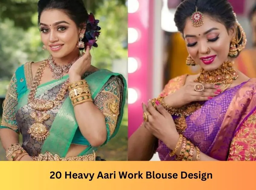 Heavy Aari Work Blouse Design