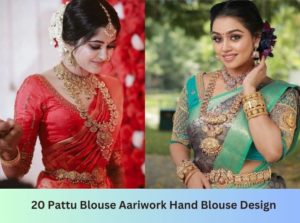 20 Pattu Blouse Aariwork Hand Blouse Design