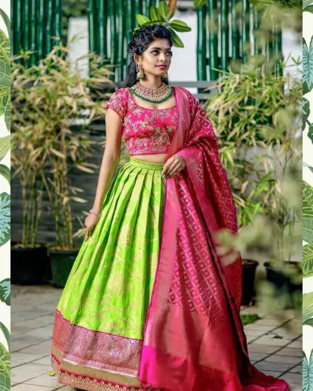 20 Beautiful Pink Maggam Work Blouse Designs