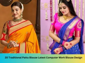 20 Traditional Pattu Blouse Latest Computer Work Blouse Design