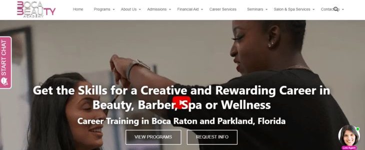 Boca Beauty & Barber Academy In Boynton Beach Florida