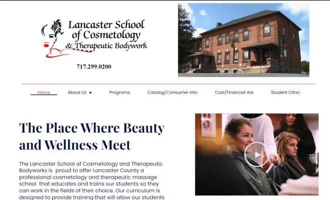 Lancaster School of Cosmetology & Therapeutic Bodywork In Pennsylvania