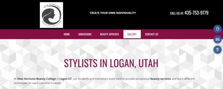 New Horizons Beauty College In Logan, Utah
