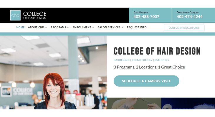 College of Hair Design In Nebraska