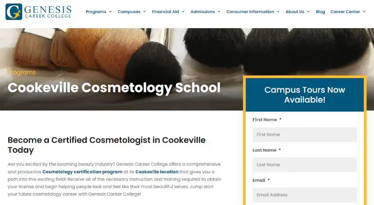 Cookeville Cosmetology School In Columbia TN