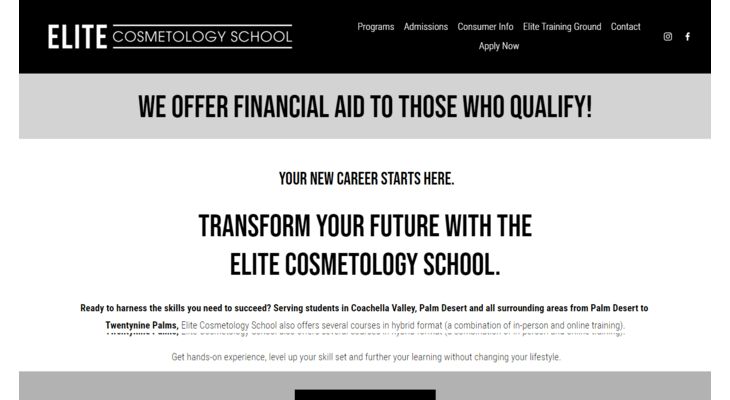 Elite Cosmetology School In Southern California