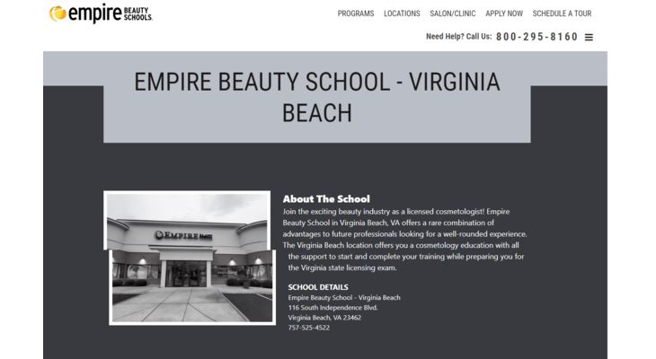 Empire Beauty School In Hampton Roads