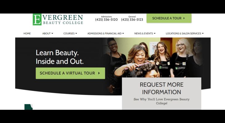 Evergreen Beauty College In Seattle