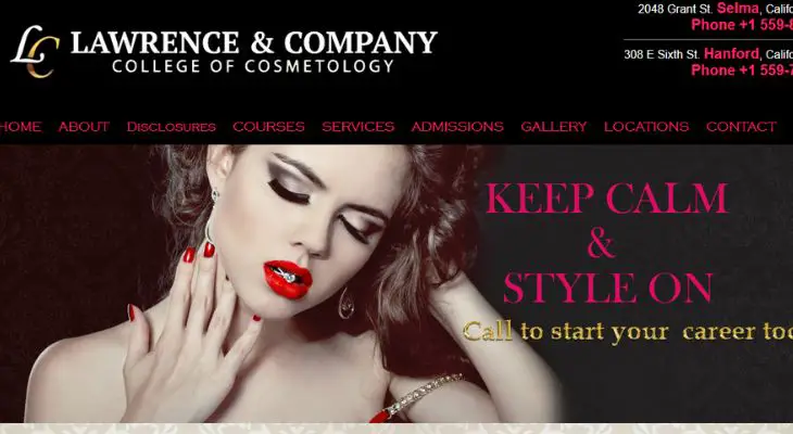 Lawrence & Company College of Cosmetology In Fresno California