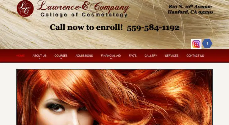 Lawrence & Company College of Cosmetology In Fresno California