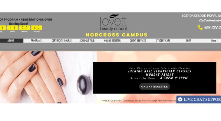Lovett Beauty School, Nor Cross In Warner Robins GA