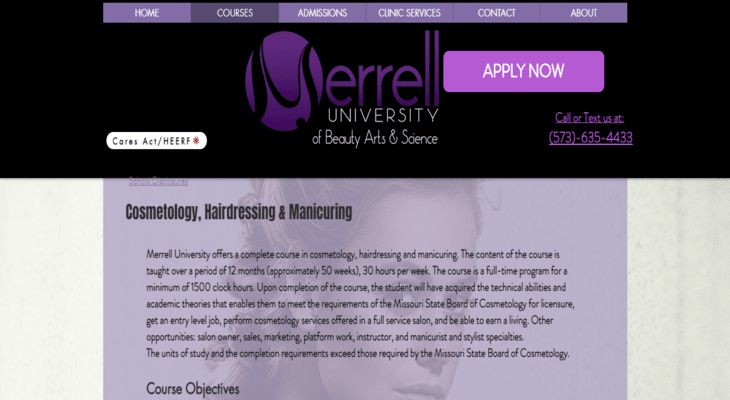 Merrell University In Columbia MO