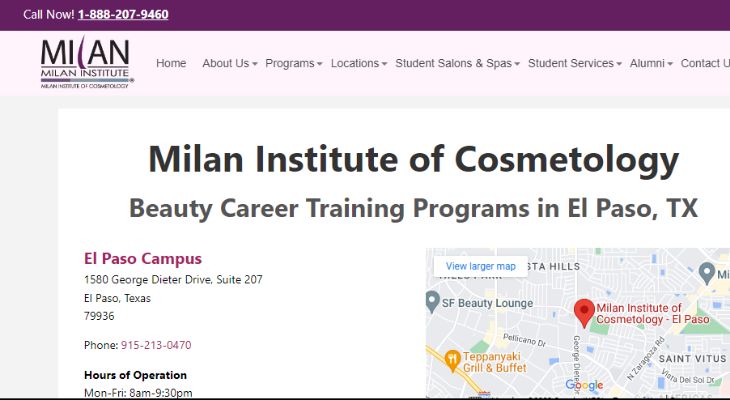 Milan Institute of Cosmetology In Odessa, Texas