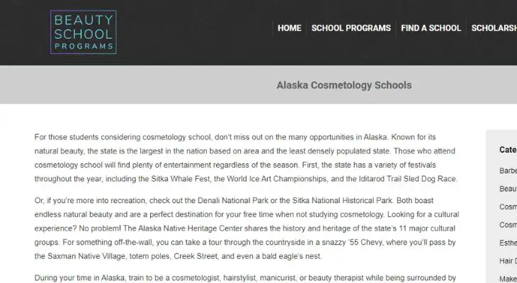 The Beauty School In Alaska