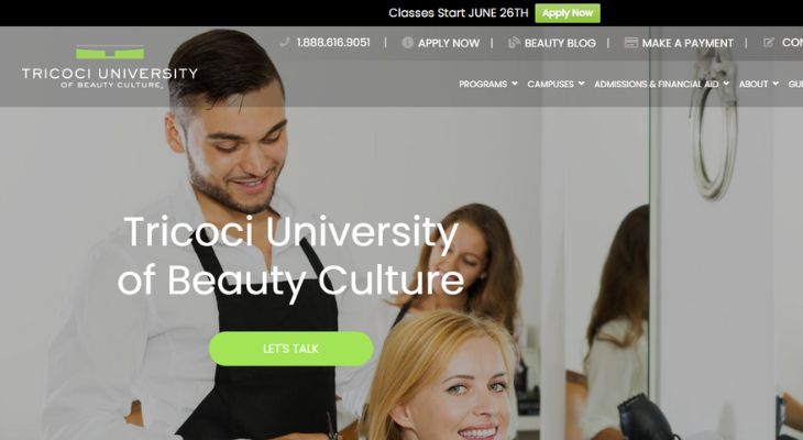 Tricoci University of Beauty Culture Rockford In Illinois