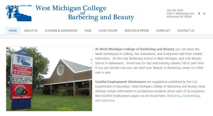 West Michigan College of Barbering and Beauty In Grand Rapids