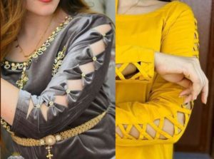 Top 20 Cut Fancy Sleeves for Kurti Designs