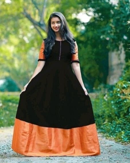 Dupion Silk Short Sleeve Kurti