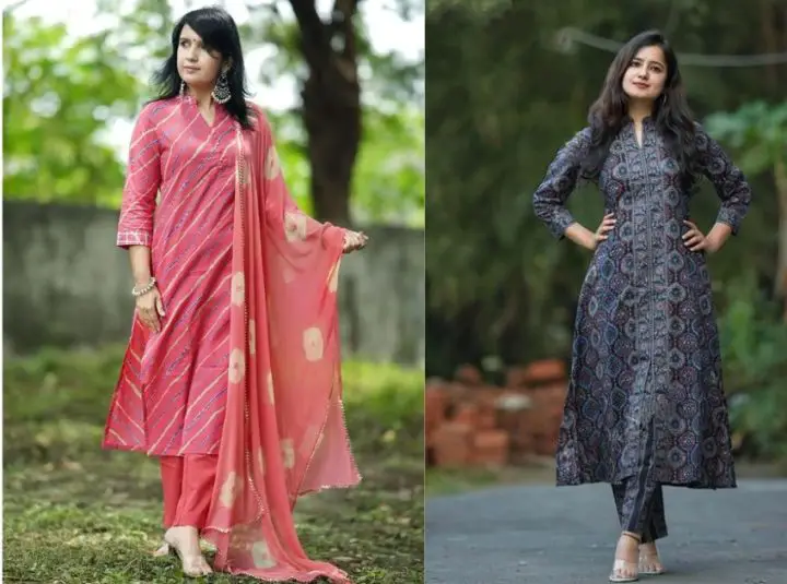20 Best Half Collar Neck Designs For Kurtis In 2023