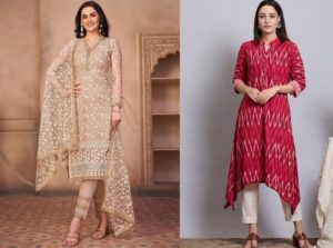 Top 20 Long Kurti with Cigarette Pants