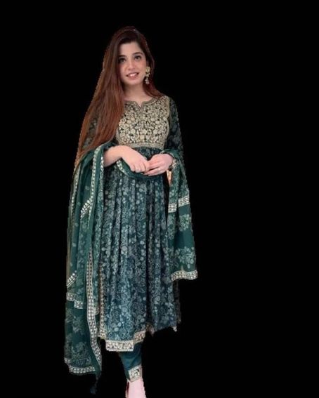 Party Wear Gota Patti Work Kurti