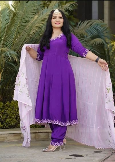 Punjabi Party Wear Hand Embroidery Kurti