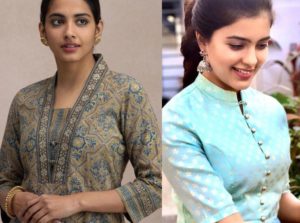 Top 20 Round Collar Neck Designs for Kurtis