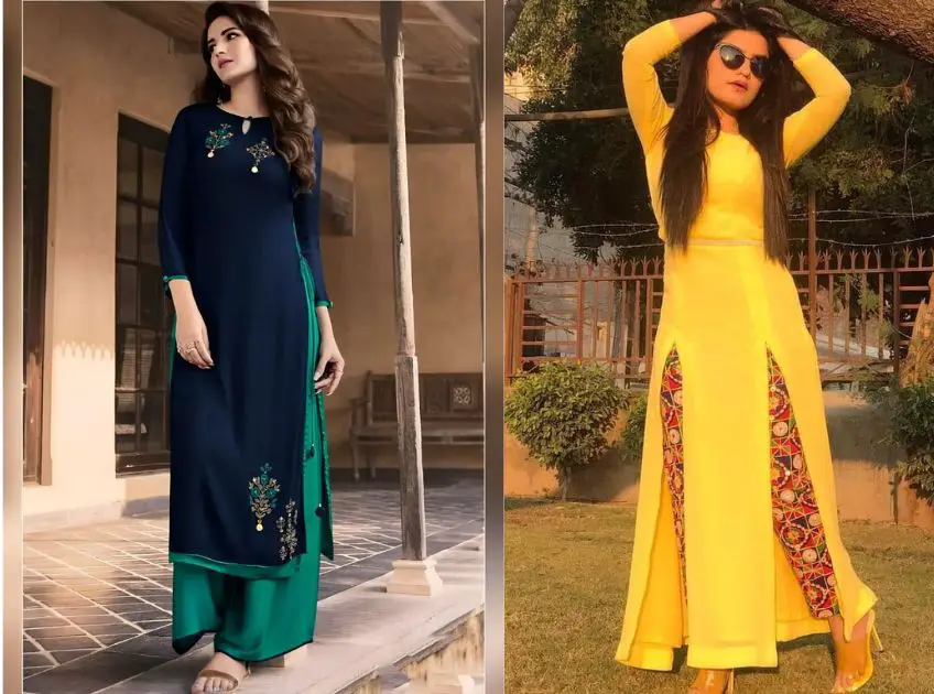 Top 30+ Simple Front Kurti Neck Design - Neck Design 2023