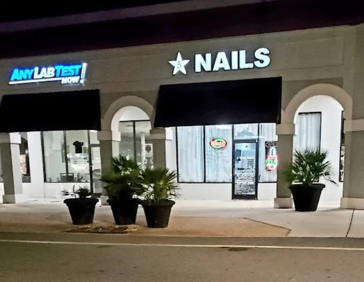 5 Star Nails NC Near Me in Wilmington North Carolina