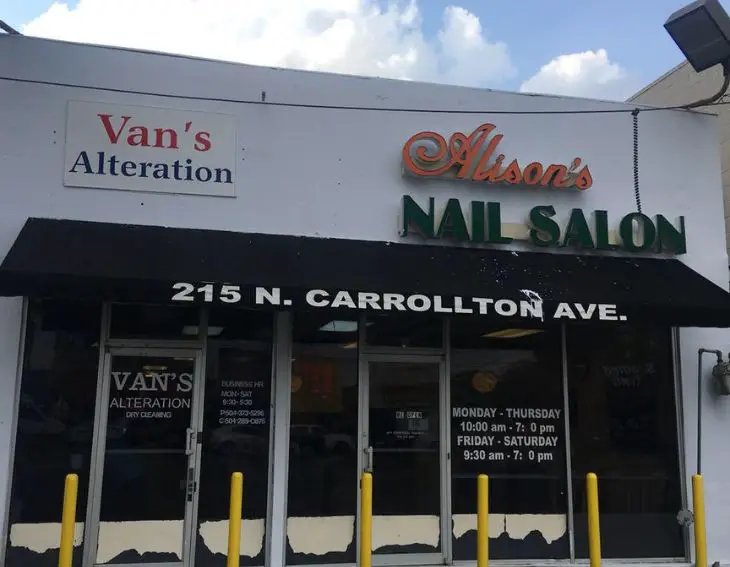 Alison Nail Salon Nola Near Me in New Orleans