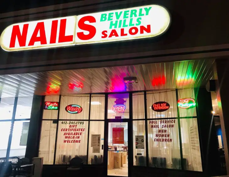 Beverly Hills Premier Nail Salon Pittsburgh Near Me in Pittsburgh
