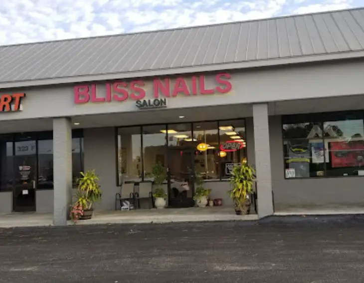 Bliss Nails Near Me in Wilmington North Carolina