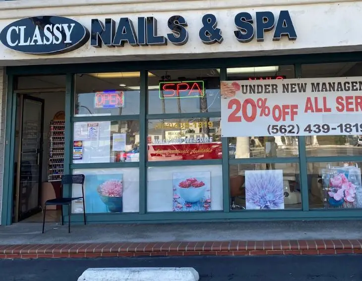 Classy Nails & Spa Near Me in Long Beach