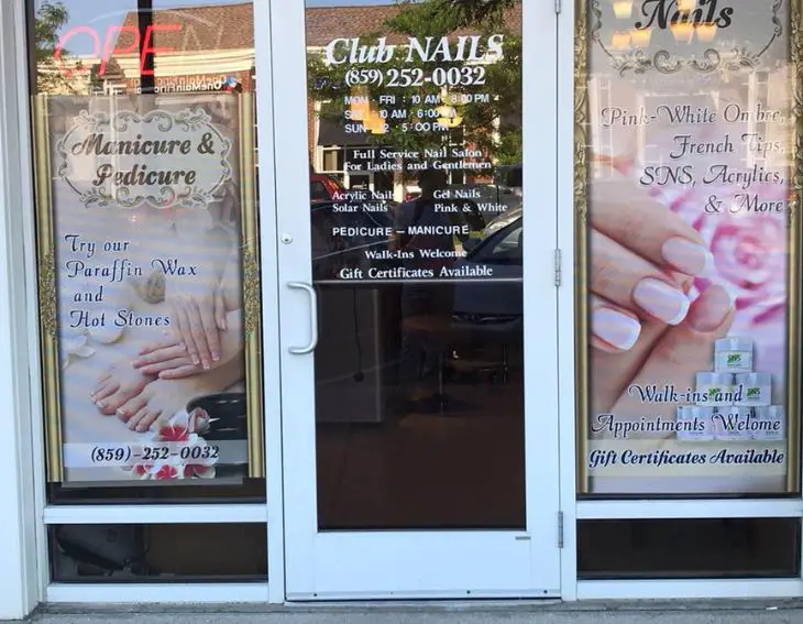 Club Nails Near Me in Lexington Kentucky